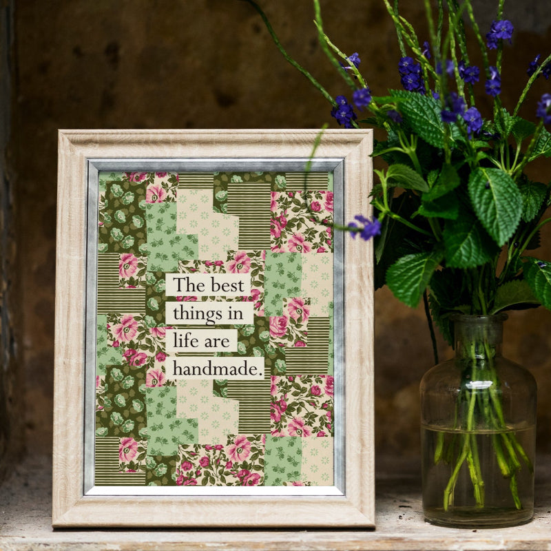 BEST THINGS IN LIFE BOOK QUOTE PRINT