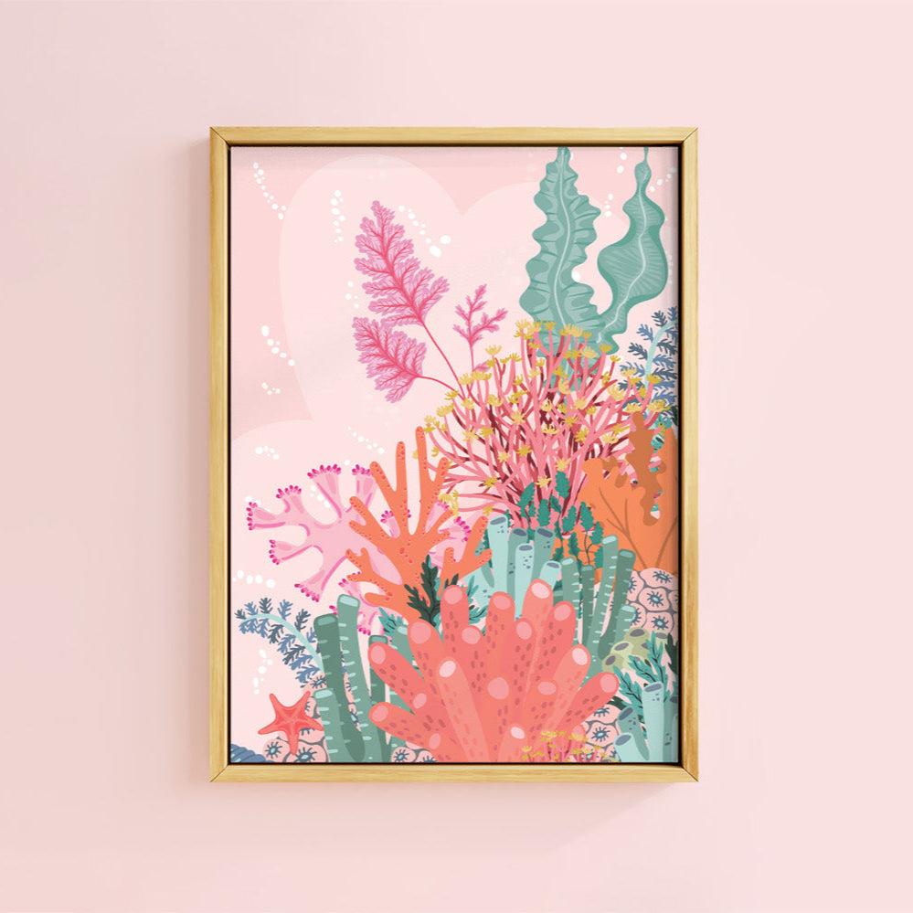 CORAL REEF PRINT
