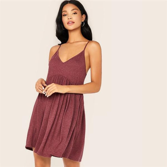 Ladies suspender dress