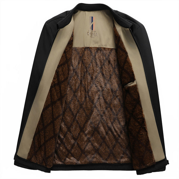 Veste polaire rembourrée homme Automne Hiver