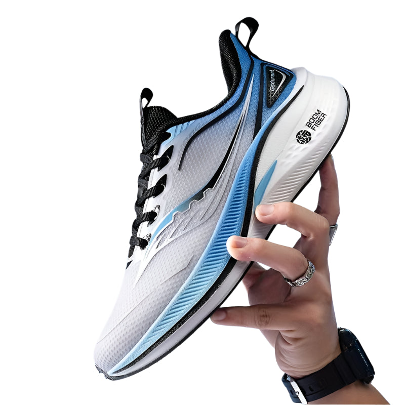 Chaussures de course haute performance UltraRun pour hommes - Respirabilité supérieure, technologie avancée d'absorption des chocs avec plaque en carbone pour une stabilité, un confort et une vitesse améliorés