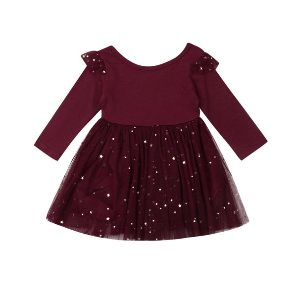 Bronzing mesh children's dress - Stuffs & Savers