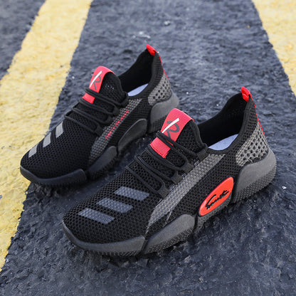 Chaussures de course légères pour hommes Baskets respirantes ultra-légères pour l'été