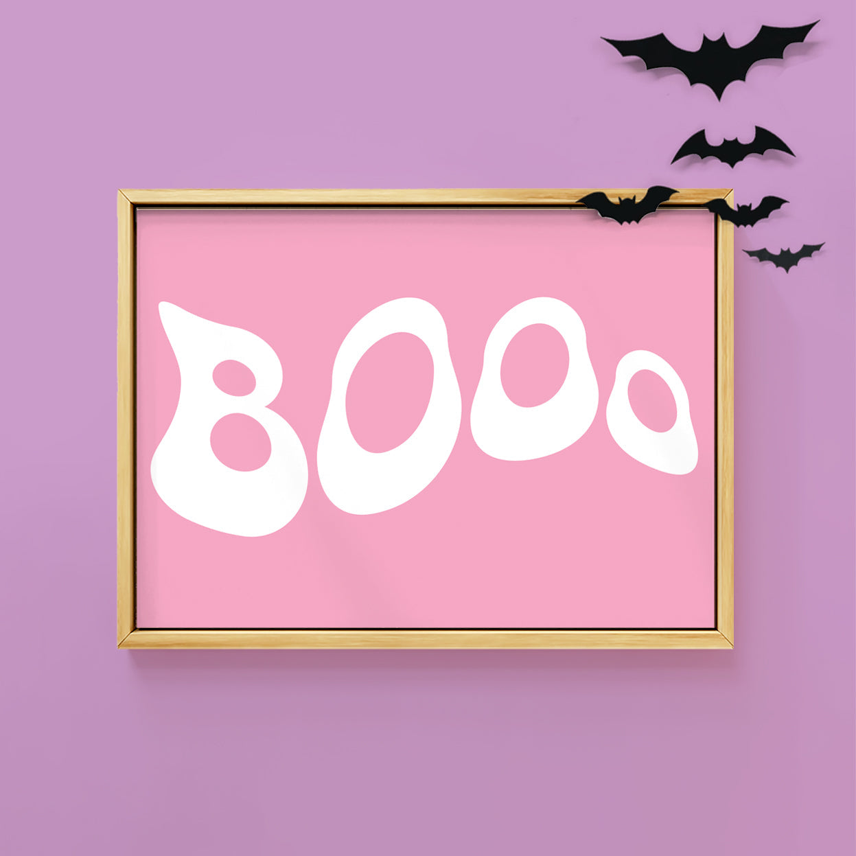BOO PINK PRINT