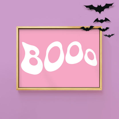 BOO PINK PRINT