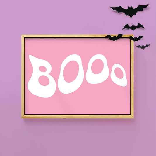 BOO PINK PRINT