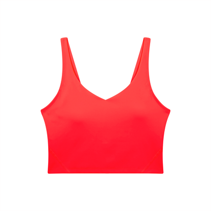 Women's V-Neck Yoga Sports Bra