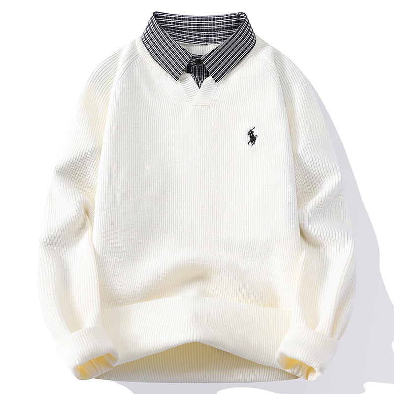Layered Knit Sweater
