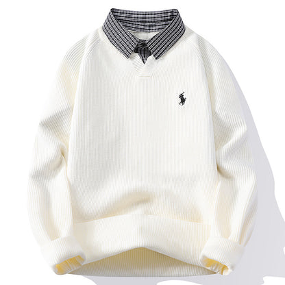 Layered Knit Sweater