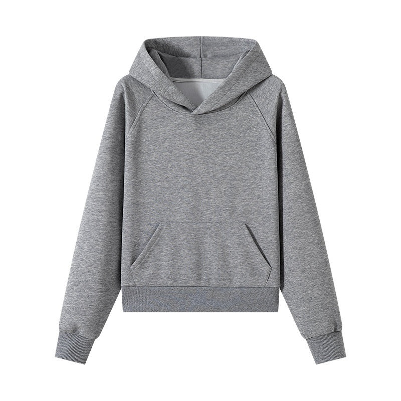 Women's Hooded Sweater Autumn And Winter Thickening Shoulder Casual