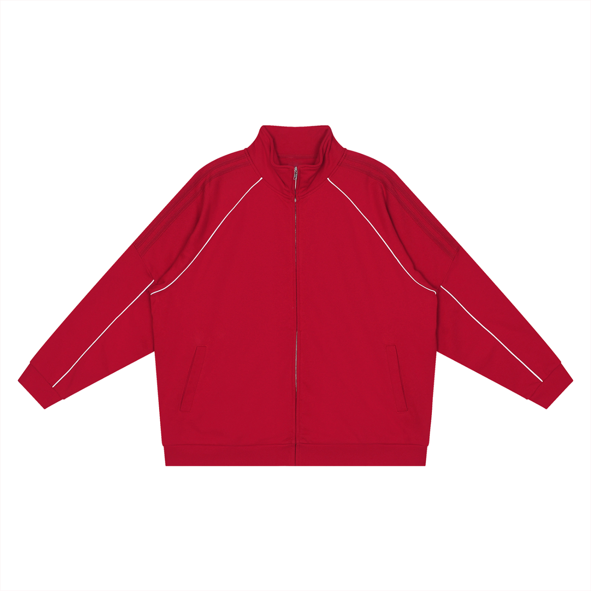 Waran Reflection Striped Raglan Sleeve Jacket 365GSM