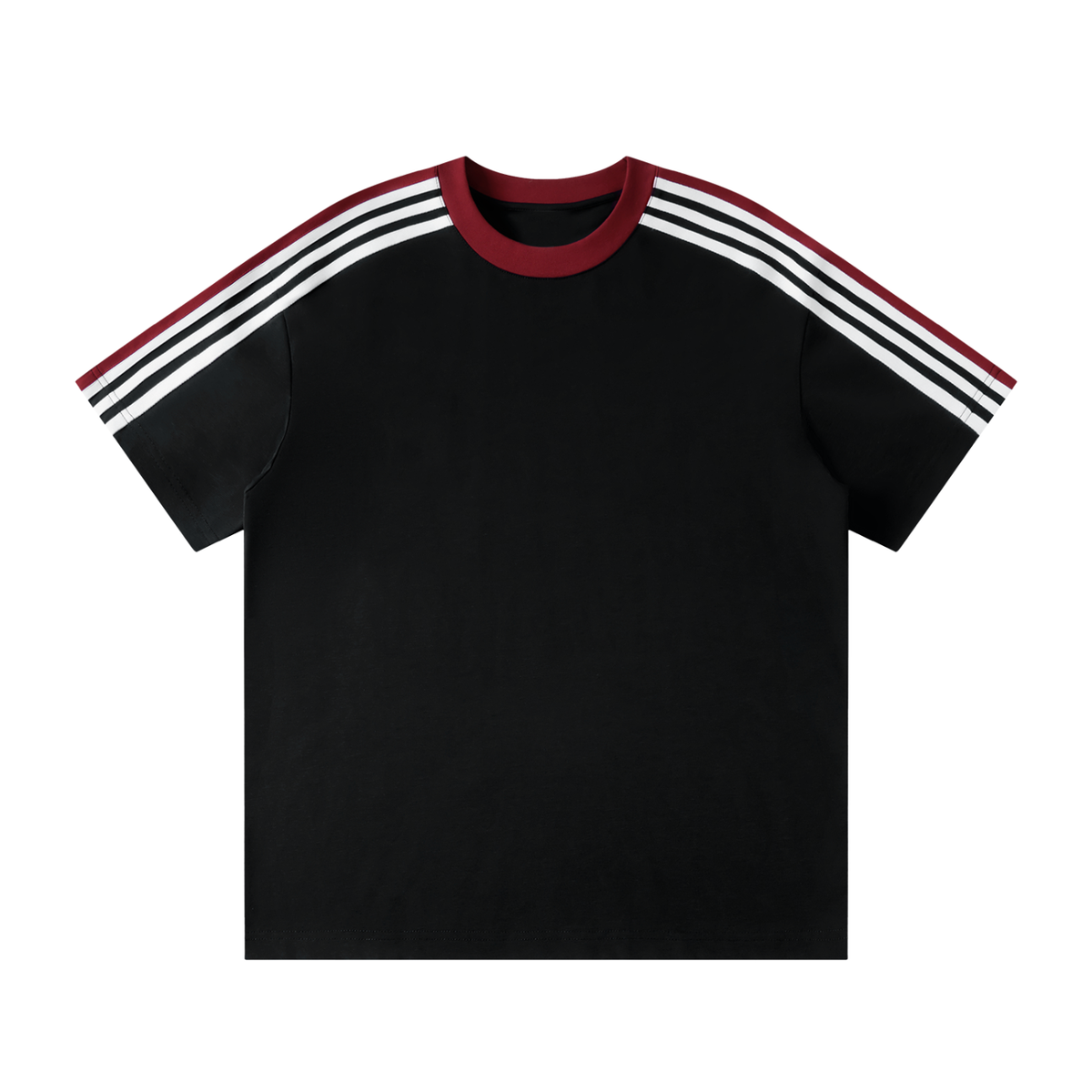 Waran Unisex Colorblock Striped T-Shirt