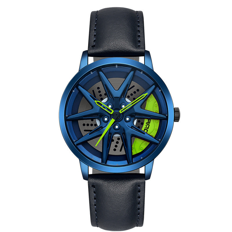 Cool Wheel Hollow Out Quartz Watch