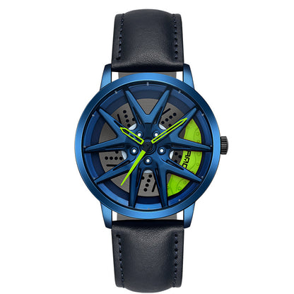 Cool Wheel Hollow Out Quartz Watch