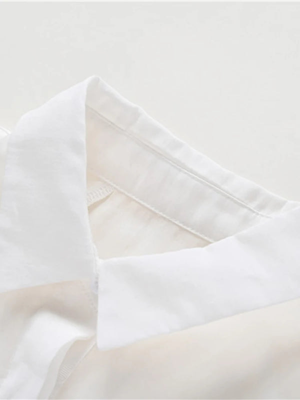 Women's Solid Casual Shirt - Long Sleeve