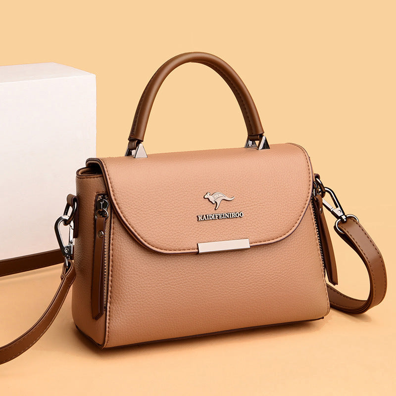 Women's PU Leather Crossbody Tote