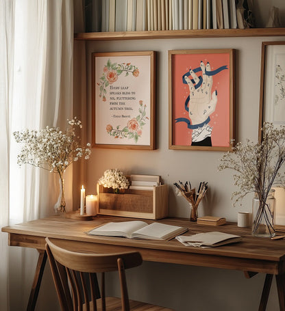 EMILY BRONTE AUTUMN PRINT