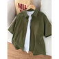 Men's Pure Cotton Workwear Short-Sleeve Shirt
