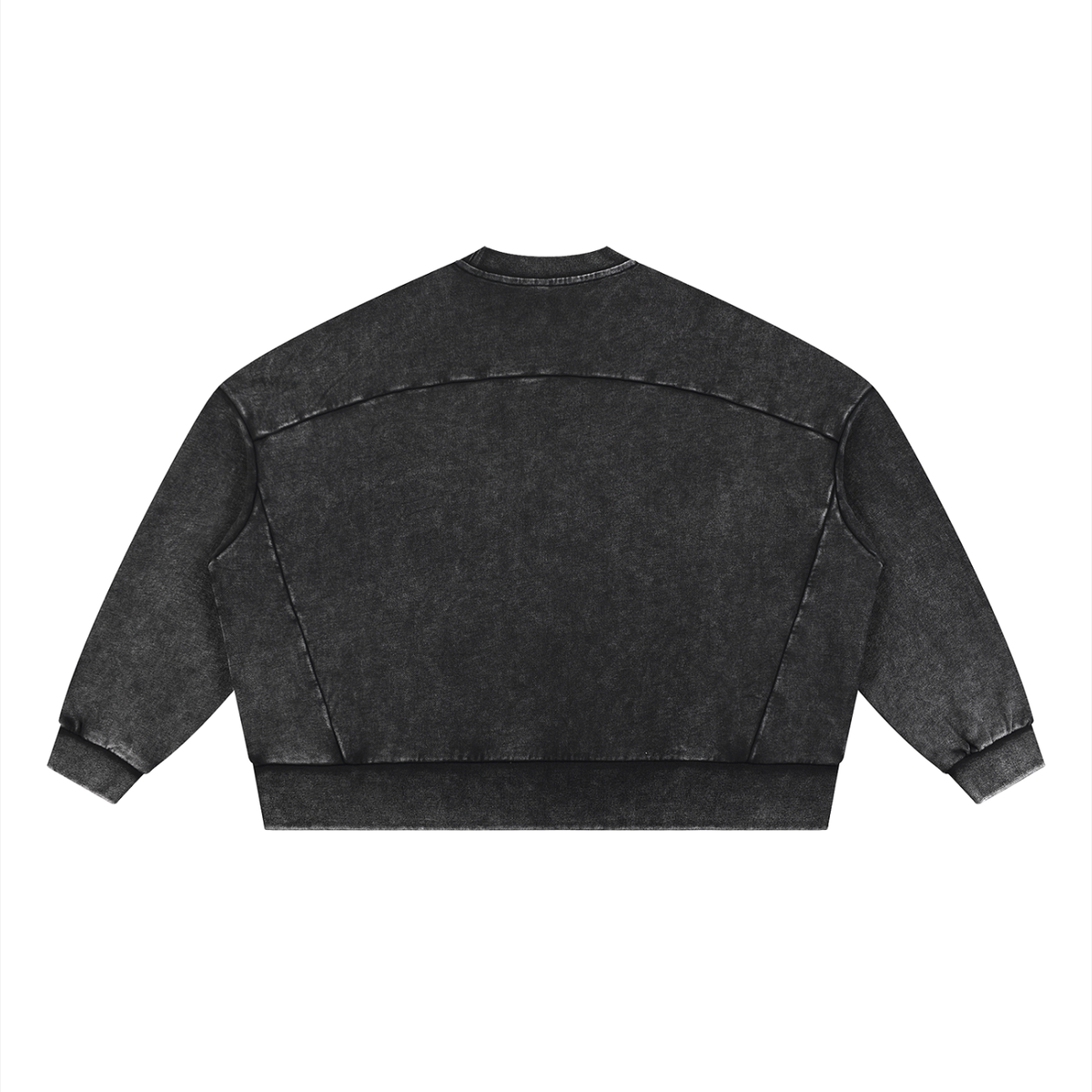 Waran Unisex Mineral Wash Boxy Sweatshirt 380GSM
