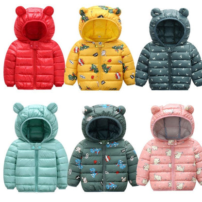 Children's cotton-padded jacket