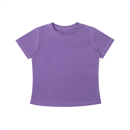 Womens Vintage Wash Slim Fit T-shirt