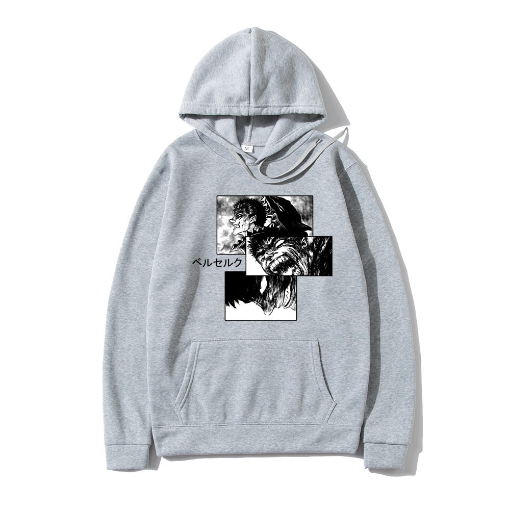 Berserk Loose Hooded Sweatshirt