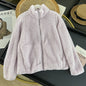 Women's Long Fleece full zip Cardigan