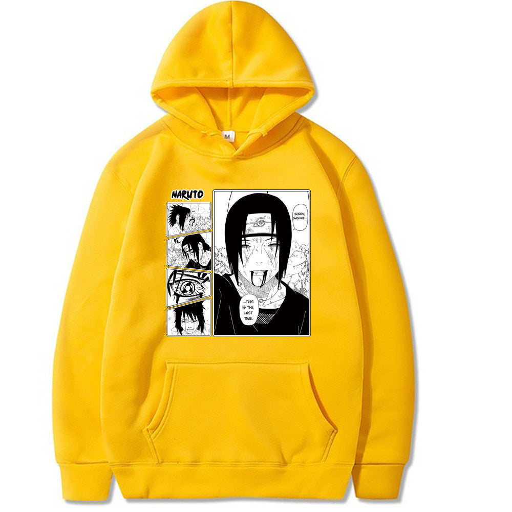 Naruto Naruto Itachi Hoodie with Velvet