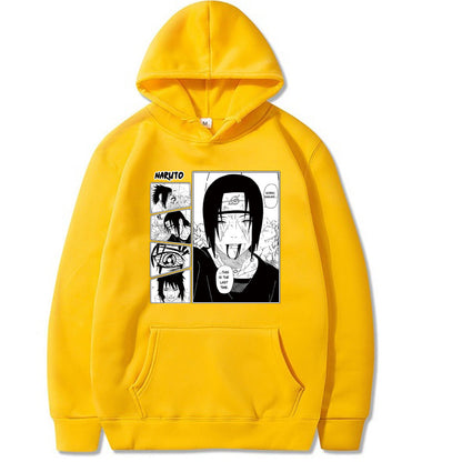 Naruto Naruto Itachi Hoodie with Velvet