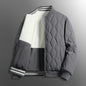 Reversible Cotton Coat Baseball Collar Jacket