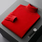 Men's High Collar Pullover Sweater