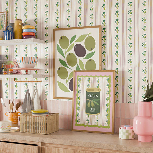 DECORATIVE OLIVE OIL PRINT