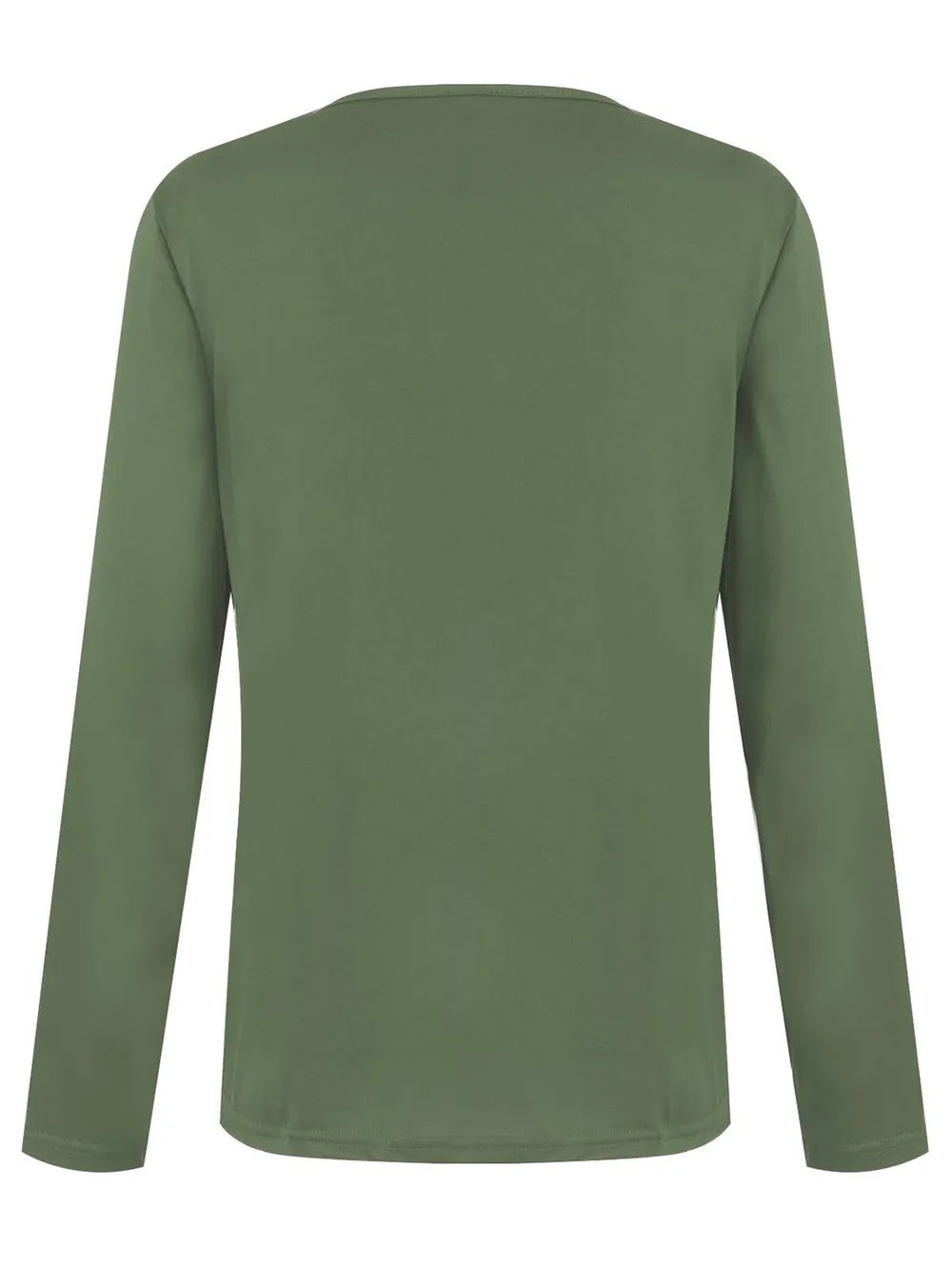 Half Button Long Sleeve T-Shirt