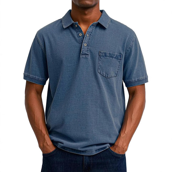 Men's Loose Trendy Short Sleeve Shirt