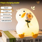 Vitality Flower Duck Small Usb Bedroom Bedside Decoration Night Light