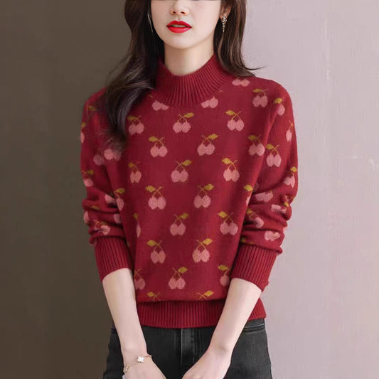 Women's Cashmere Sweater turtleneck