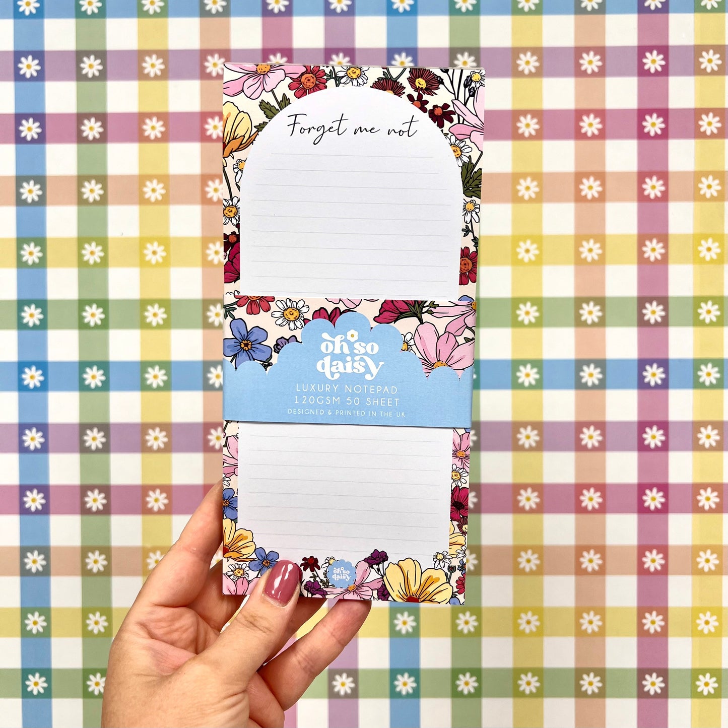 SHE’S A WILDFLOWER DL SHOPPING LIST NOTEPAD