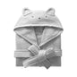 Children's Bathrobes Cotton Towel Material Nightgown Long Sleeve