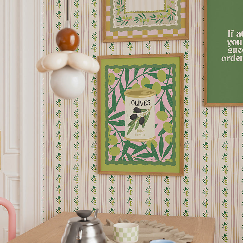 DECORATIVE OLIVE OIL PRINT