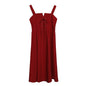 Oversized suspender dress