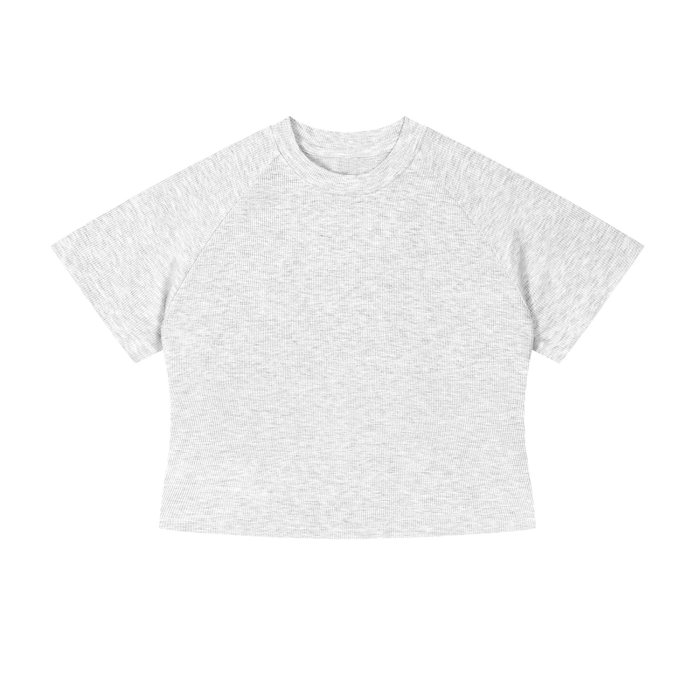 Women's Mineral Wash Crop T-Shirt 260GSM