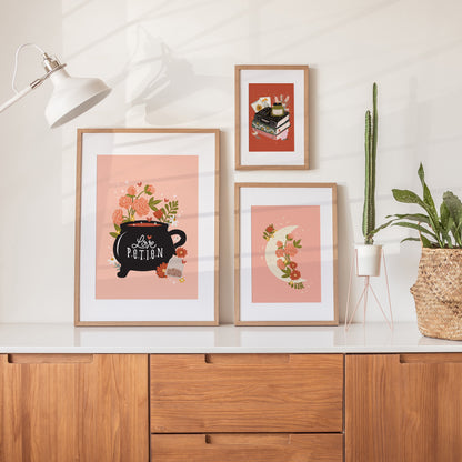 TAROT BOOKS & LOVE SPELLS PRINT