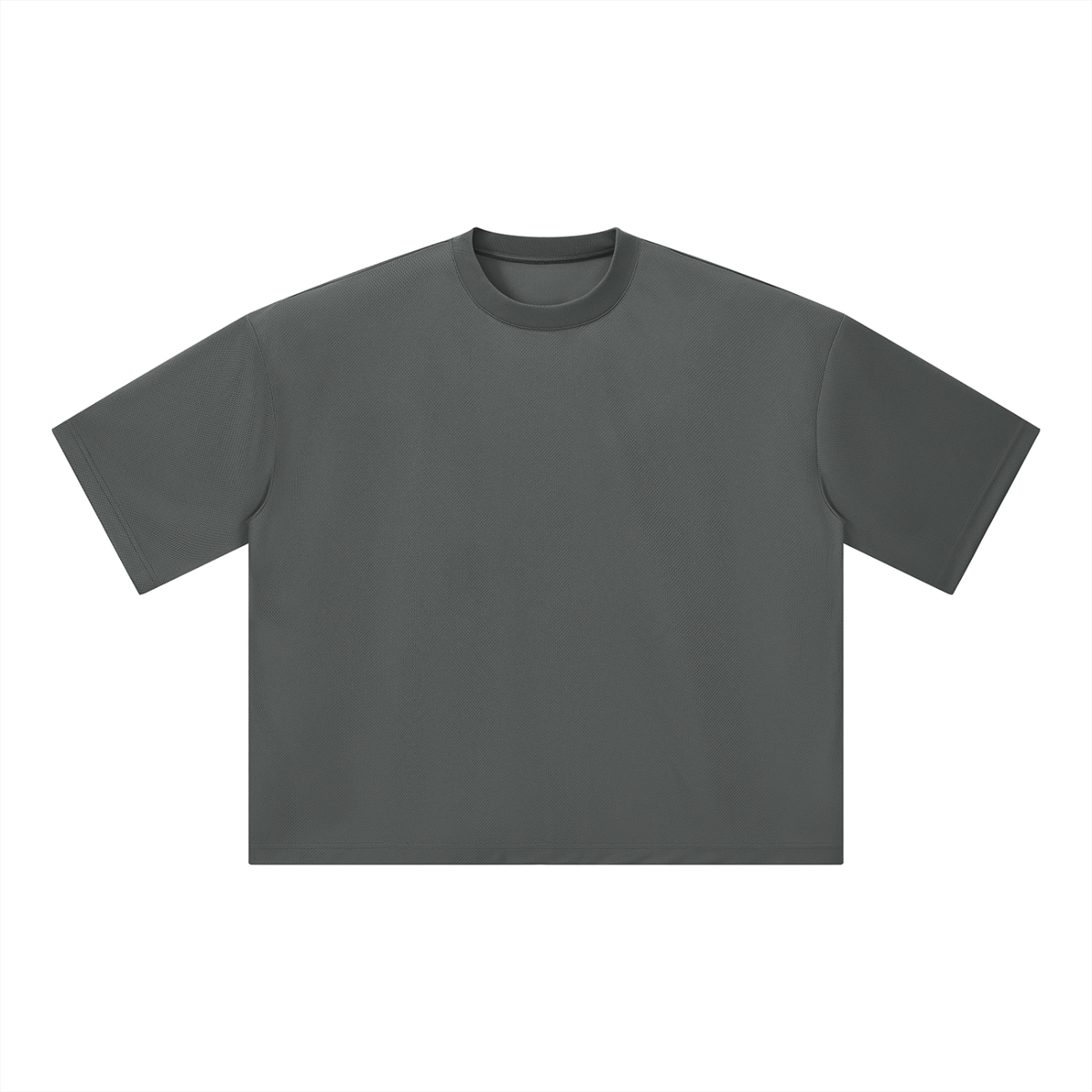 Unisex Boxy Mesh Crewneck T-Shirt