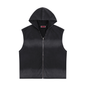 Waran Vintage Washed Zip-Up Hooded Tank Top 240GSM
