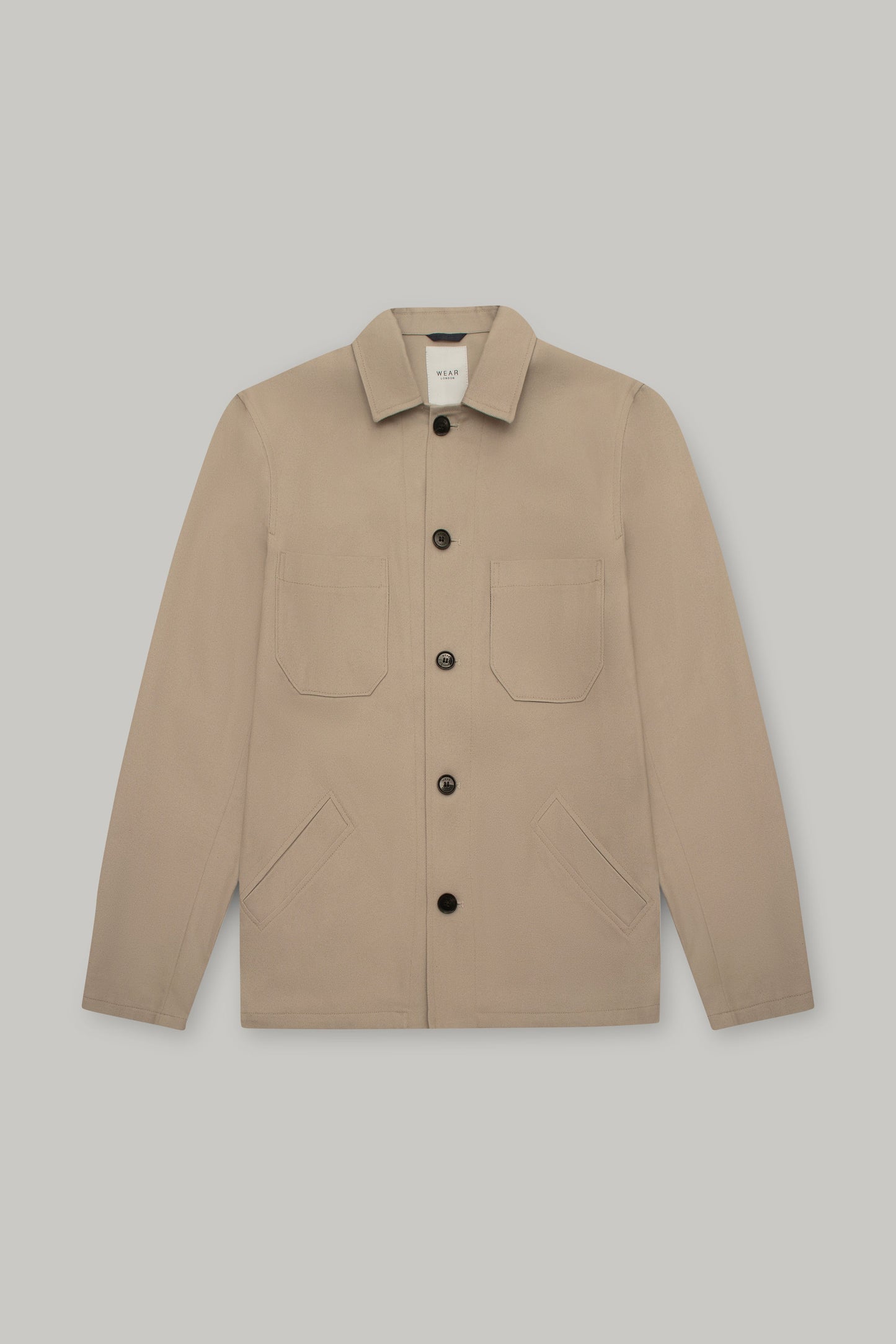 Marchant Unlined Shacket - Showerproof Putty