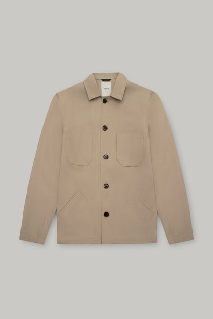 Marchant Unlined Shacket - Showerproof Putty