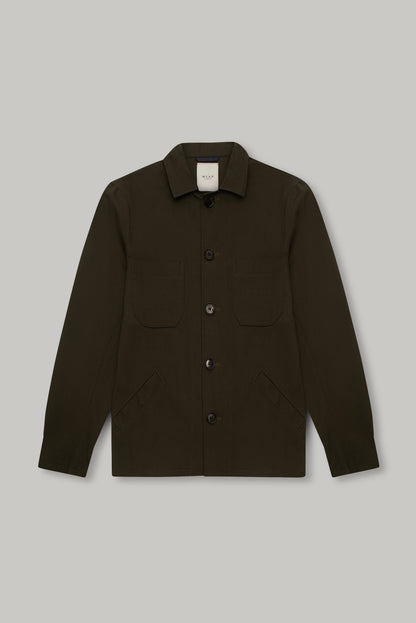 Marchant Unlined Shacket - Showerproof Olive