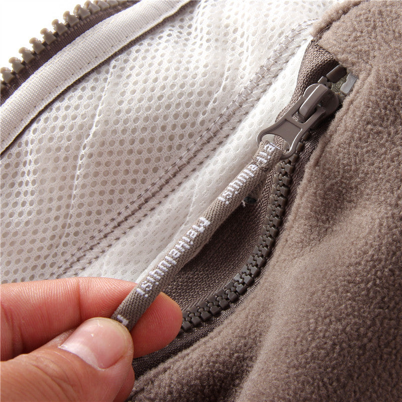 Mens Double-sided Polar Fleece Jacket