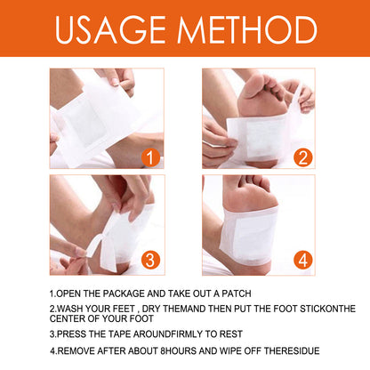 South Moon Ginger Deep Cleansing Foot Patch To Relieve Gentle Care Of Physical Discomfort Foot Care Patch