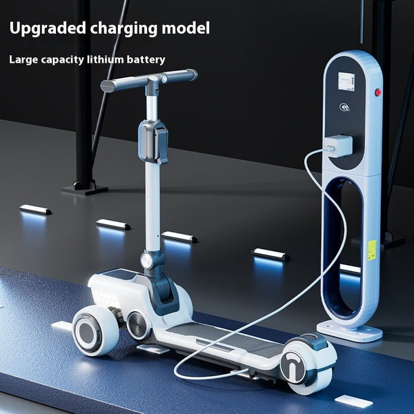 Rechargeable And Foldable Children's Scooter